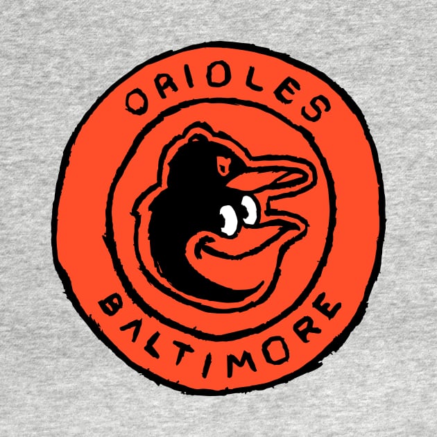 Baltimore Orioleeees 09 by Very Simple Graph